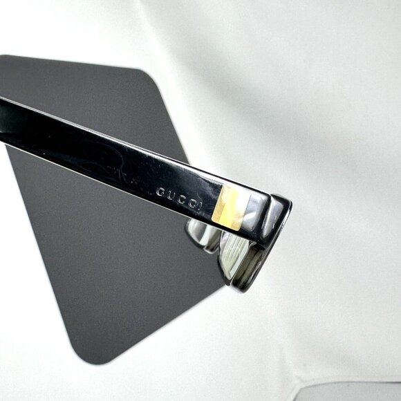 Gucci GG1576 EOK Black Rectangular Eyeglass Frame Italy 55-15-145 GG 1576 - Picture 7 of 11